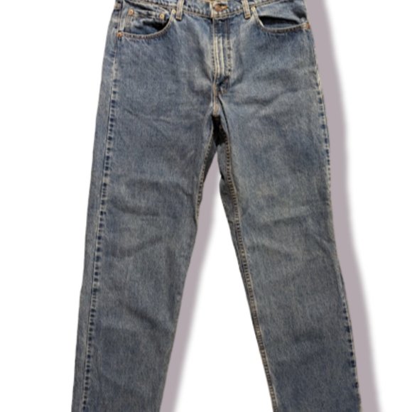 Vintage Men's Levi's 550 Denim Blue Jeans Sz 36 x 32 1997 Made in USA - Picture 3 of 12